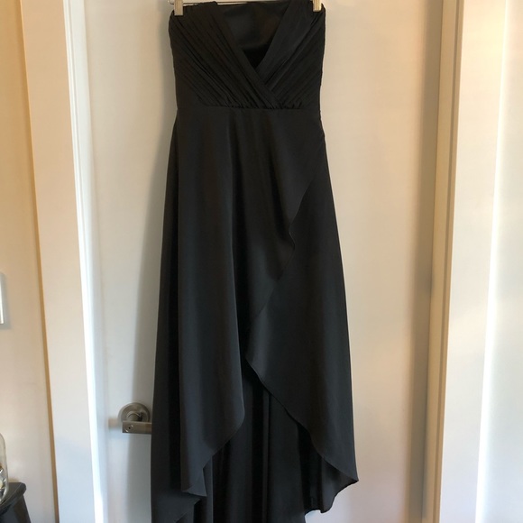 Strapless high-low dress 👗 - Picture 2 of 3